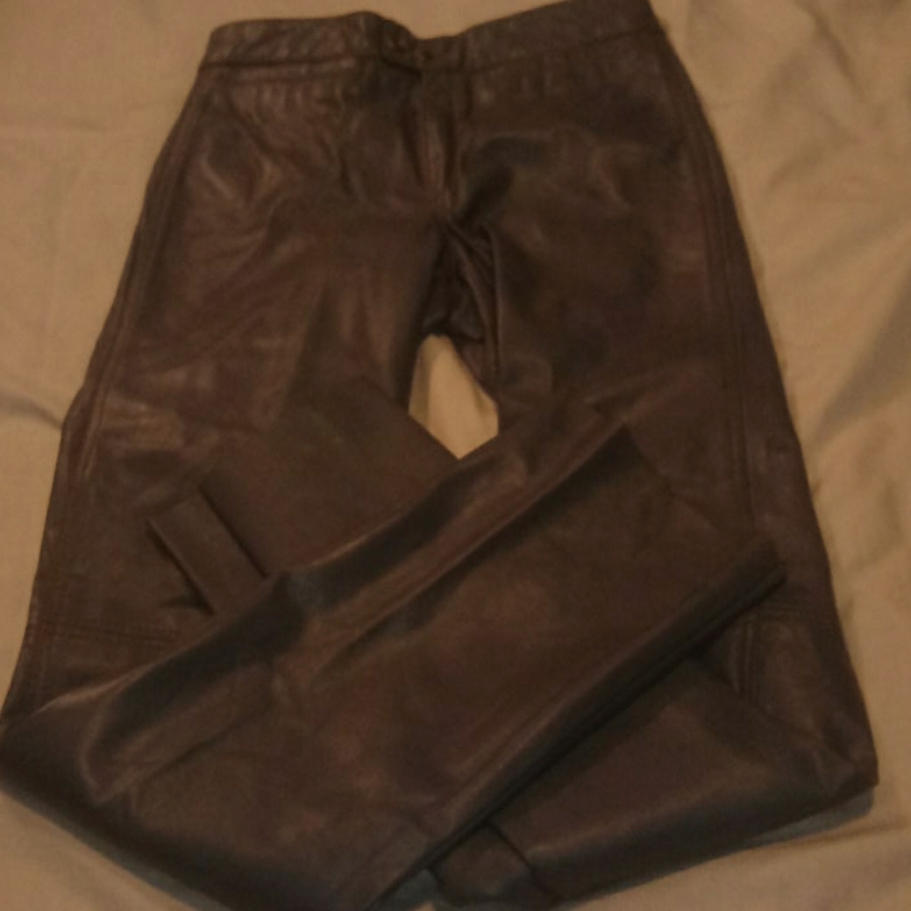 Women Custom leather pants